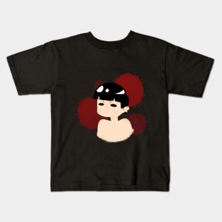 Angry kawaii girl Kids T-Shirt